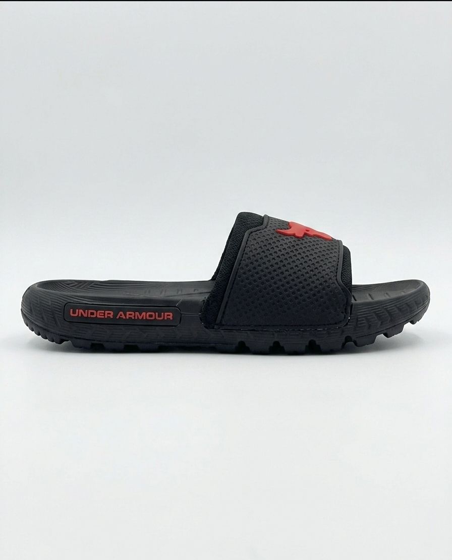 Under Armour Project Rock Slides – Ultimate Comfort & Bold Style for Men